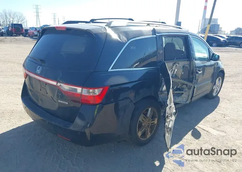 2011 Honda Odyssey Touring/Touring Elite z USA, uszkodzony, nr VIN 5FNRL5H92BB056606